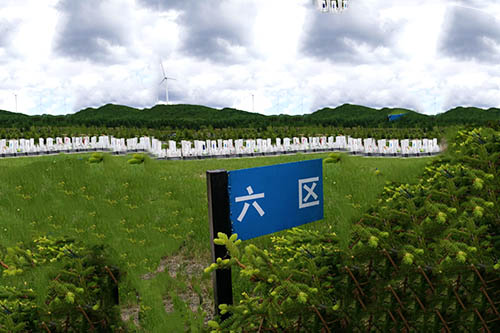 公墓环境